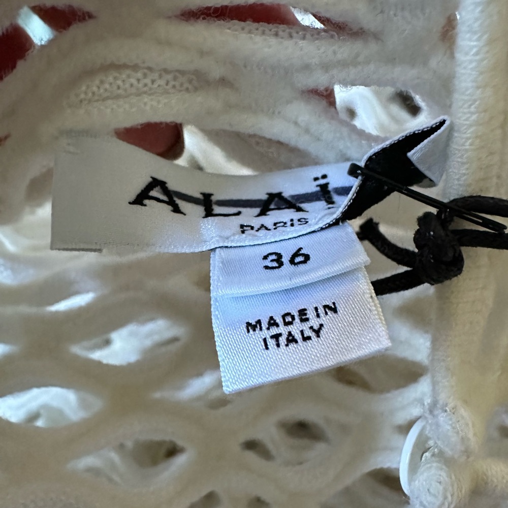 Alaia Cage High-Neck Top - Picture 8 of 9